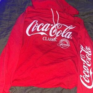 Coca Cola Vibrant Red Men's Hoodie